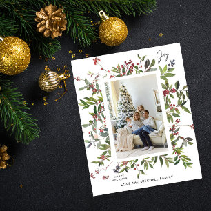 Budget Joy & Berries Holiday Photo - Verti Flyer