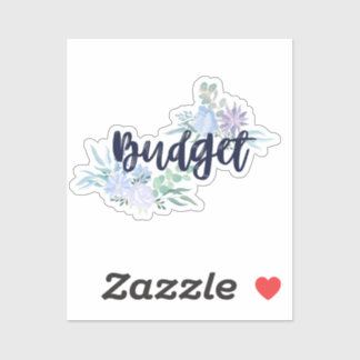 Budget Label Sticker for Wedding Planner/Notebook