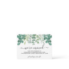  Budget Leaves We've Moved Announcement Card