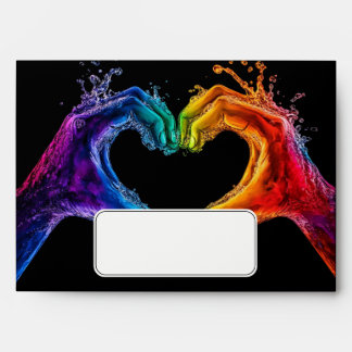 Budget🌈 LGBTQ Heart of Pride Envelope