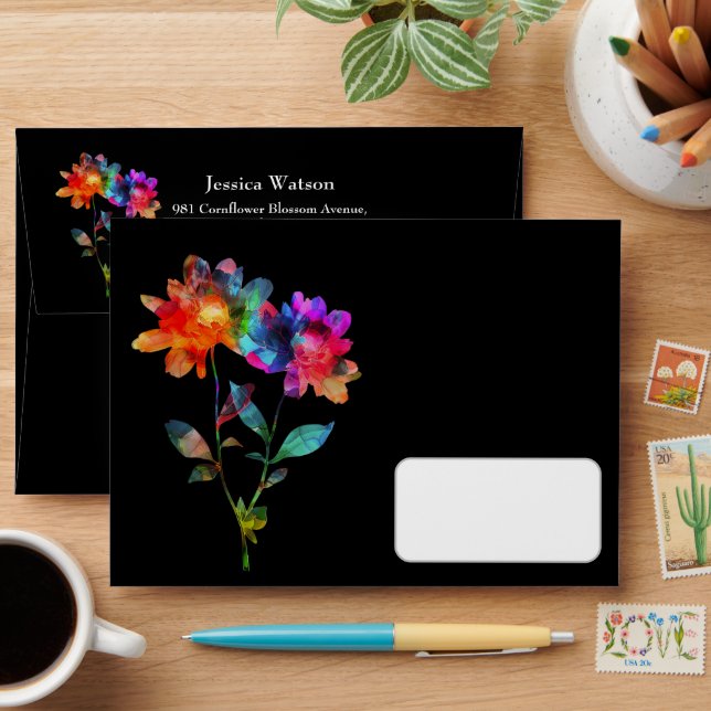 Budget🌈 LGBTQ Petals and Pride  Envelope (Desk)