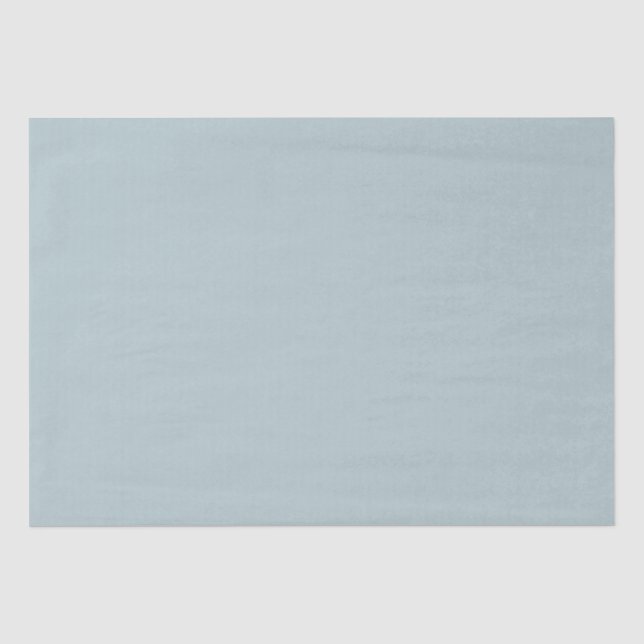 BUDGET Light Sage Green Monochrome Wedding Tissue Paper (Front)