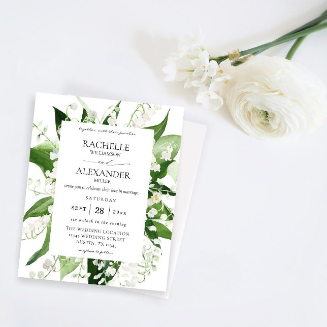 Budget Lily of the Valley White Floral Wedding 2 (Creator Uploaded)