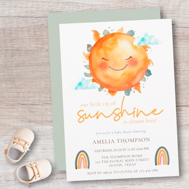 Budget Little Ray Of Sunshine Summer Baby Shower (Creator Uploaded)