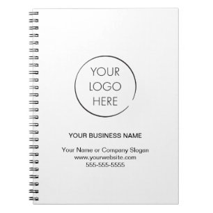 Budget Logo Branded Business Company Notebook