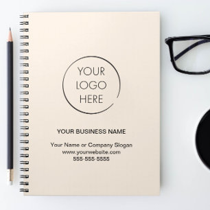 Budget Logo Branded Business Company Notebook