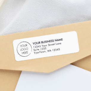 Budget Logo Business Mailing Return Address