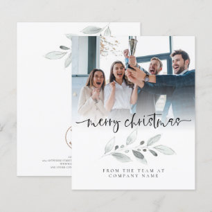 Budget Logo Photo Company Foliage Merry Christmas