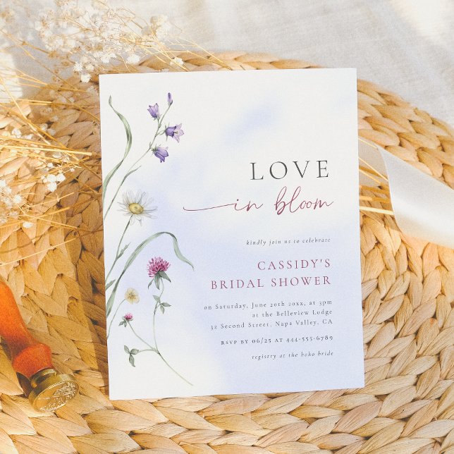 Budget Love in Bloom Wildflower Bridal Shower (Creator Uploaded)