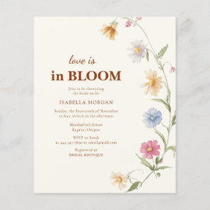 Budget Love is in Bloom Flower Bridal Shower