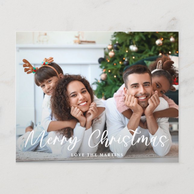 Budget Merry Christmas Fun Script Photo (Front)