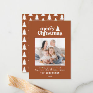 budget Merry Christmas graphic photo holiday Card
