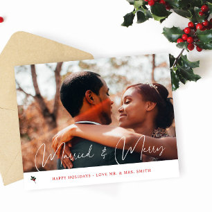Budget Merry & Married Holly Photo Flyer