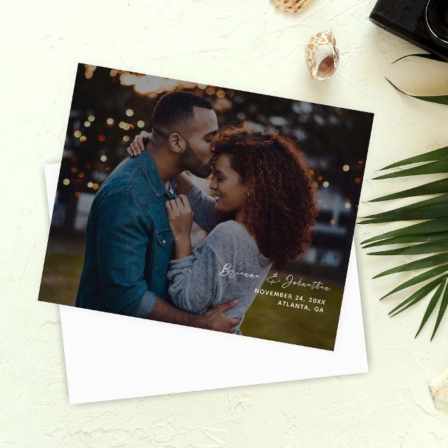 Budget Minimalist Chic Photo H Save the Date 2B  (Creator Uploaded)