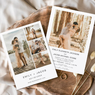 Budget Minimalist Modern Elegant Wedding Simple