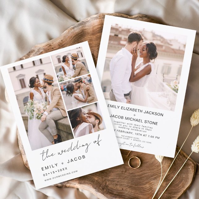 Budget Minimalist Photo Five Photo Wedding (Creator Uploaded)