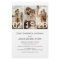 Budget Minimalist Photo QR code Wedding Invitation