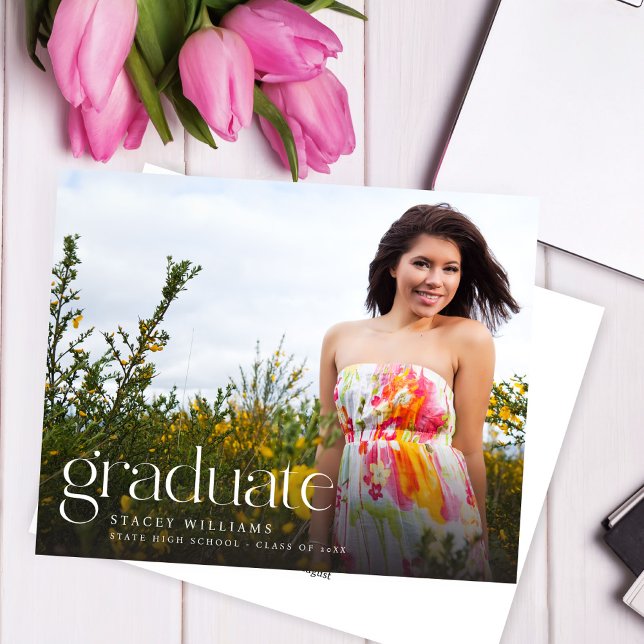 Budget MOD Mod Photo Graduation Announcement H (Creator Uploaded)