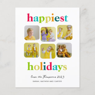 BUDGET Modern Candy Colours Colourful Photo Collag