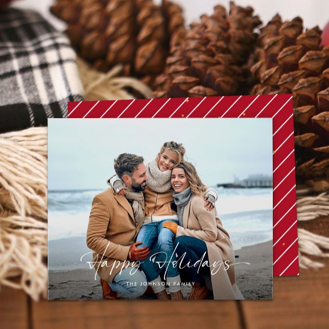 Budget Modern Christmas Minimal Happy Holidays (Creator Uploaded)