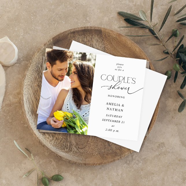 Budget Modern Photo Couple's Shower (Creator Uploaded)