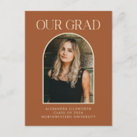 Budget Modern Photo Terracotta Arch Graduation