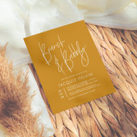 Budget Mustard Brunch & Bubbly Bridal Shower