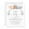 Budget Oh Baby Shower Woodland Invitations