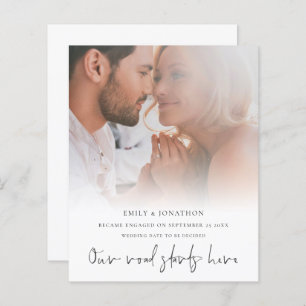 Budget Our Road Starts Here Photo Engagement 