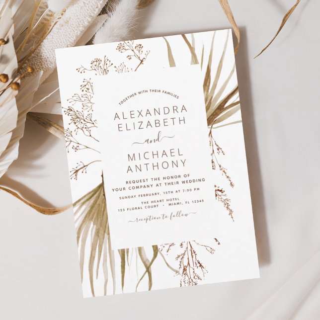 Budget Pampas Grass Bohemian Boho Wedding (Creator Uploaded)