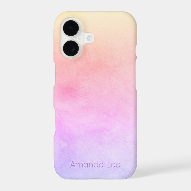 Budget Personalised Intense Rainbow Blend Ombre (Back)
