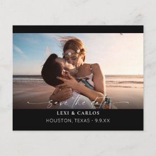 Budget Photo & Calligraphy 3 Mod Save the Date Flyer