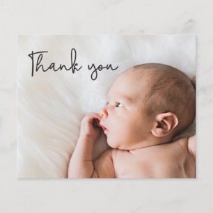 Budget Photo Chic Thank you Script Baby boy