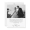 Budget Photo Collage Wedding Thank You Script Card