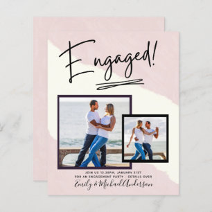 BUDGET PHOTO ENGAGEMENT Invite Announcement SCRIPT