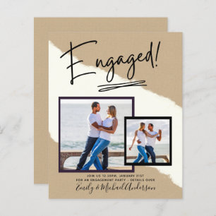 BUDGET PHOTO ENGAGEMENT Invite Announcement SCRIPT