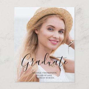 Budget Photo Graduation Announcement