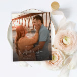 Budget Photo - Handwriting Vertical Save the Date<br><div class="desc">Chic & Unique, You are the feature in your fun and modern Chic Stylish Mod Photo Save the Dates. Save money on formal invitations with this smaller invitation that has an option for envelopes. It's the most unique Save the Date that you can get, one made out of your photo!...</div>