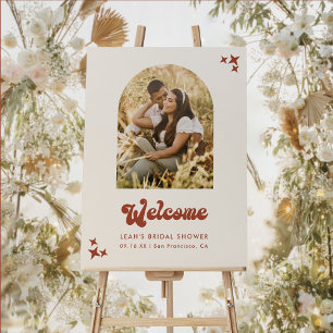 Budget Photo Modern Bridal Shower Welcome Sign