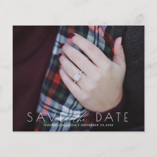 Budget Photo Save the Date Flyer