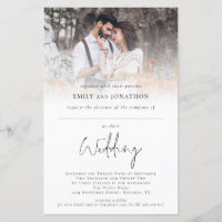 Budget Photo Space for Guest Name QR Wedding