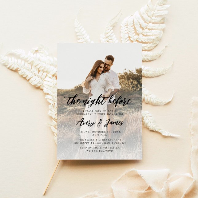 BUDGET Photo The Night Before Rehearsal Dinner (Creator Uploaded)