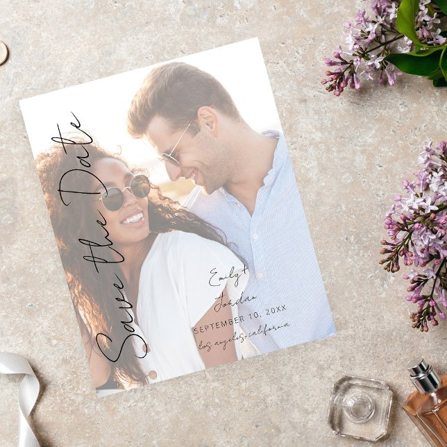 Budget Photo V MOD Chic 3 LG Save the Date  Flyer (Creator Uploaded)