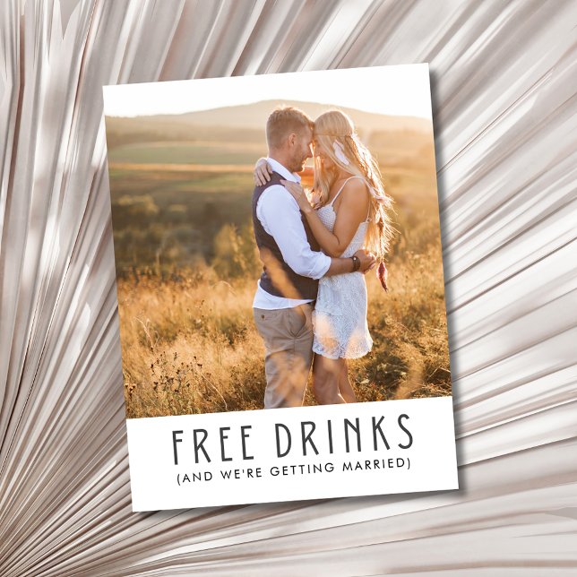 Budget Photo Wedding Save the Date  Announcement Postcard (Budget Photo Wedding Save the Date Postcard)