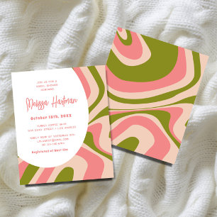 Budget Pink and Green Curvy Bridal Shower