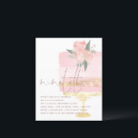 Budget Pink Gold Birthday Cake 90th Party Invite<br><div class="desc">A value for money BUDGET alternative on a smaller size 4.5 x 5.6” semi-gloss 110lbs weight, which is of similar thickness to a postcard (however is not suitable to use as a postcard.). PLEASE NOTE there is ONE invite per sheet. Budget Pink Gold Birthday Cake 90th Party Invitation. The header...</div>