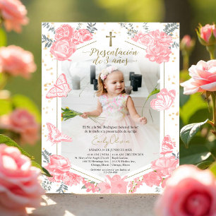 Budget Presentación 3 años Photo Invitation