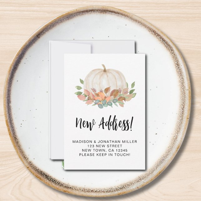 Budget Pumpkin Fall Autumn Moving Announcement (Creator Uploaded)