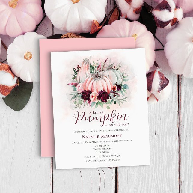 Budget Pumpkin Girl Baby Shower (Creator Uploaded)