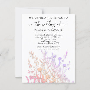 Budget QR CODE Floral Meadow White Rose